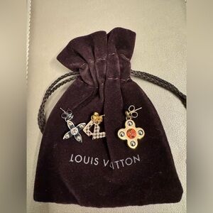 Authentic Louis Vuitton Interchangeable Earrings